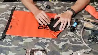 Como conectar tu filtro Sawyer a un DryBag How to connect your Sawyer filter to a DryBag