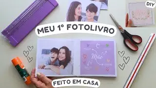 COMO FAZER UM FOTO LIVRO EM CASA GASTANDO POUCO, FAÇA VOCÊ MESMO LIVRO DE FOTOS