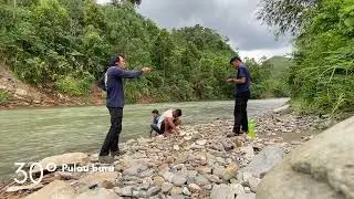 VLOG 04-MAKAN DURIAN HUTAN DI SUNGAI YANG JERNIH DI PULAU BURU