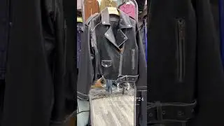 ✨Винтажная Косуха натуральная кожа.