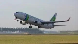 Transavia aircraft PH-GUA Boeing 737-800 AMS EHAM