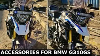 Top 5 MUST have accessories for the BMW G310GS BS6/BS4
