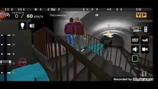 Sabway Simulator 3D. Катаемся по карте Москва. Нашел баг в режиме пассажира!