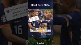 Wow!!! Timnas Pusat Belanda Bungkam Rumania 0-3 #hasilbolatadimalam #euro2024 #belanda #turkey