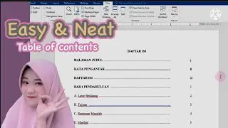 HOW TO CREATE A TABLE OF CONTENTS FAST & EASY
