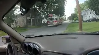 Truck 23 Responding + Pager Activation & Dispatch