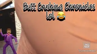 Unaware Giantess Butt Crushes Tiny Man | He liked it| Butt Crushing In The Morning