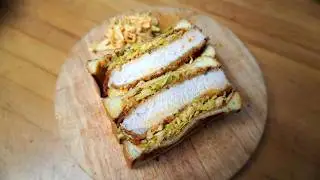 Como hacer el famoso sándwich 🥪 Japonés Katsu Sando
