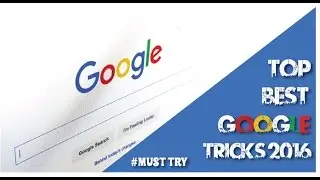 Best google tricks - 2016