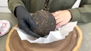 Шу Пуэр "Счастье, дарованное тигром", 100 г/блин, 2022 год, ч/ф Гу И