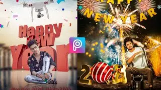 Happy new year 2021 picsart photo editing tutorial #tutorial #picsartediting #happynewyearediting