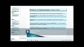 SqlDataAdapter in c#?