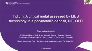 Olivia Mejias - Indium in the Wolfram Camp Deposit