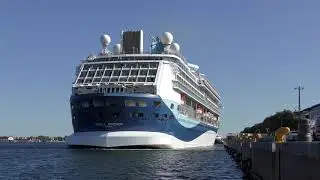 Kryssningsfartyg i Öresund 2018 i 4k / Cruise ships in Oresund 2018 in 4k