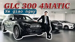 Mercedes GLC300 4Matic 2024 Màu Đen, Mẫu Xe Được Nhiều Khách Hàng Lựa Chọn | Hoan Channel