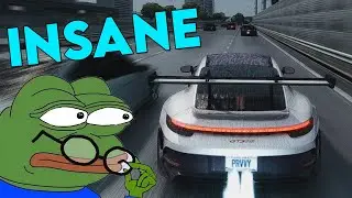 Playing Pushin P With an INSANE Sounding GT3 RS | Assetto Corsa