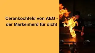 Ceranfeld von AEG