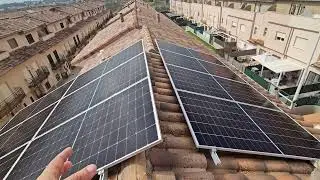 Instalamos paneles de diferente potencia