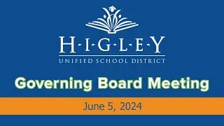 HUSD Governing Board Meeting June 5, 2024