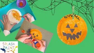 Easy Halloween Craft Pumpkin Jack-o-lantern