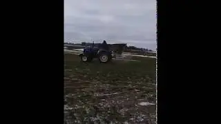Підживлення озимої пшениці лійкою, РУМом. Китаец Jinma 244E