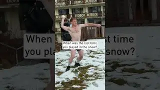 When was the last time you played in the snow? ❄️