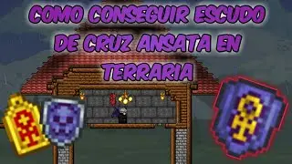 『TerraKingdom』Como Crear el Escudo de la Cruz Ansata en Terraria 1.4.4