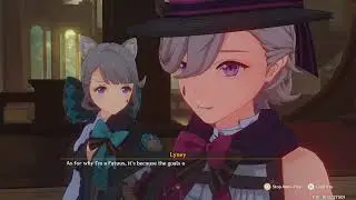 LYNEY AND LYNETTE'S BACK STORY  Genshin Impact CUTSCENE