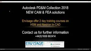 Autodesk HSM CAM &  Nastran In-CAD as part of the Product Design & Manufacturing Collection