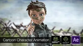 Character Creator + iClone + After Effects Cartoon Animation