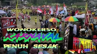 KARNAVAL ( WONOKERSO ) PENUH SESAK DI IRINGI DENGAN SOUND GOREGG..,
