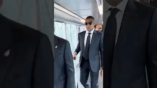Kylian Mbappe has been arrived for his Debut 😱🔥 #mbappe #footballskills #realmadrid
