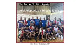 VÔLEI ADAPTADO - Masculino Taubaté x São Bento/ Amistoso