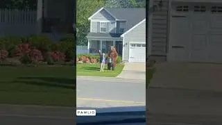 Grandma bear caught on camera #bodycam #dashcam #funny #ai #animal  #sora2 #grandma #bear