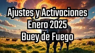 ✨ Activaciones y Ajustes para Enero 2025: Aprovecha las Energías del Buey de Fuego Yin ✨