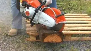 Old Video of Premier Diamond Products Carbide Cluster TERRASAUR Blade
