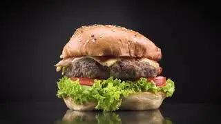 Edited Commercial Ad using Free Online Stock Videos | Burger Commercial Ad Editing