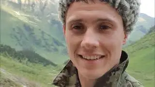 Архыз.  Поход кадет в горы.  Станица Александровская.