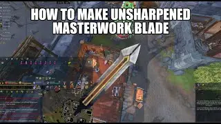 How to make unsharpened masterwork blade | Runescape 3
