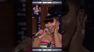 Nicki Minaj incorporates 3 random words into a rap on the spot in Wheel of Freestyle! 