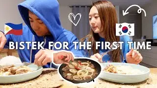 WEEKEND IN THE LIFE of a Filipino Korean couple...cooking Bistek, Kimchi emergency, & lunch date!