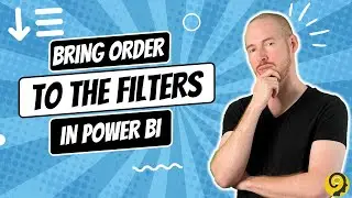 Master Filter Pane Attribute Sorting in Power BI - #Shorts