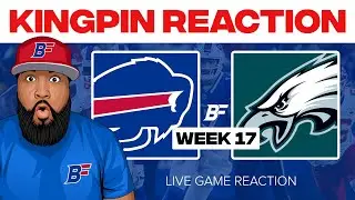 NFL WEEK 17 FAN REACTION - Buffalo Bills vs Philadelphia Eagles 🔥 LIVE PLAY BY PLAY
