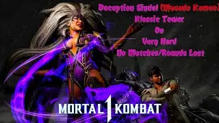 Mortal Kombat 1 - Deception (Mavado Kameo) Sindel Klassic Tower On Very Hard No Matches/Rounds Lost