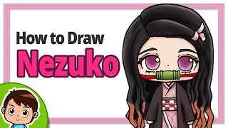 How to draw Nezuko | Demon Slayer