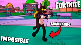 TRATO de GANAR una partida CAMINANDO en FORTNITE (imposible)