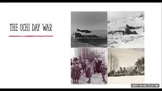 Webster Athens Virtual Lecture Series: OXI Day: WWII  & Greece's Brave Fight with Dr. Stanley Sfekas