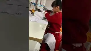 Skill Sewing Little Girl