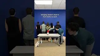 Bringing random objects to work 
