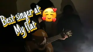 Aaj flat par singer ayaa 😱